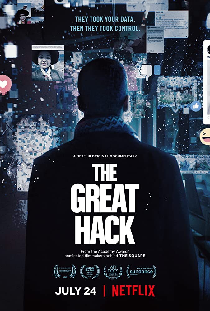 The Great Hack (2019) แฮ็กสนั่นโลก เต็มเรื่อง ดูหนังฟรี Netflix