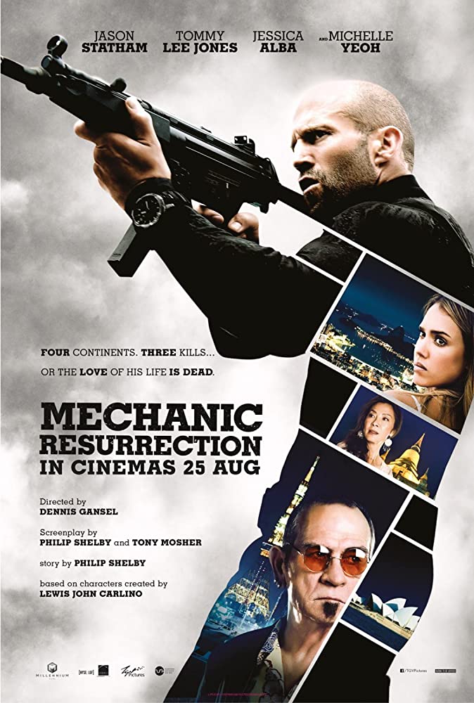 ดูหนังฟรีออนไลน์ The Mechanic 2 Resurrection (2016) โคตรเพชฌฆาต แค้นข้ามโลก HD เต็มเรื่องพากย์ไทย มาสเตอร์ เว็บดูหนังฟรีชัด 4K