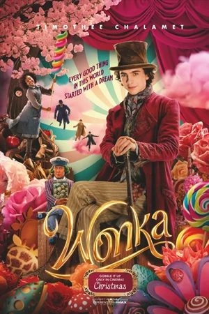 ดูหนังชนโรง Wonka (2023) วองก้า มาสเตอร์ HD เต็มเรื่อง