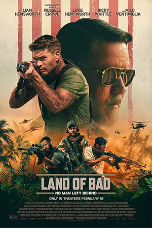 ดูหนังฝรั่ง Land of Bad (2024) HD ดูหนังฟรี เต็มเรื่อง