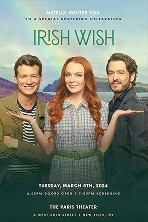 ดูหนังใหม่ Irish Wish (2024) ฝันรักไอร์แลนด์ HD เต็มเรื่อง