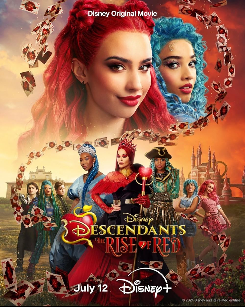 ดูหนัง Descendants: The Rise of Red (2024) บรรยายไทย HD