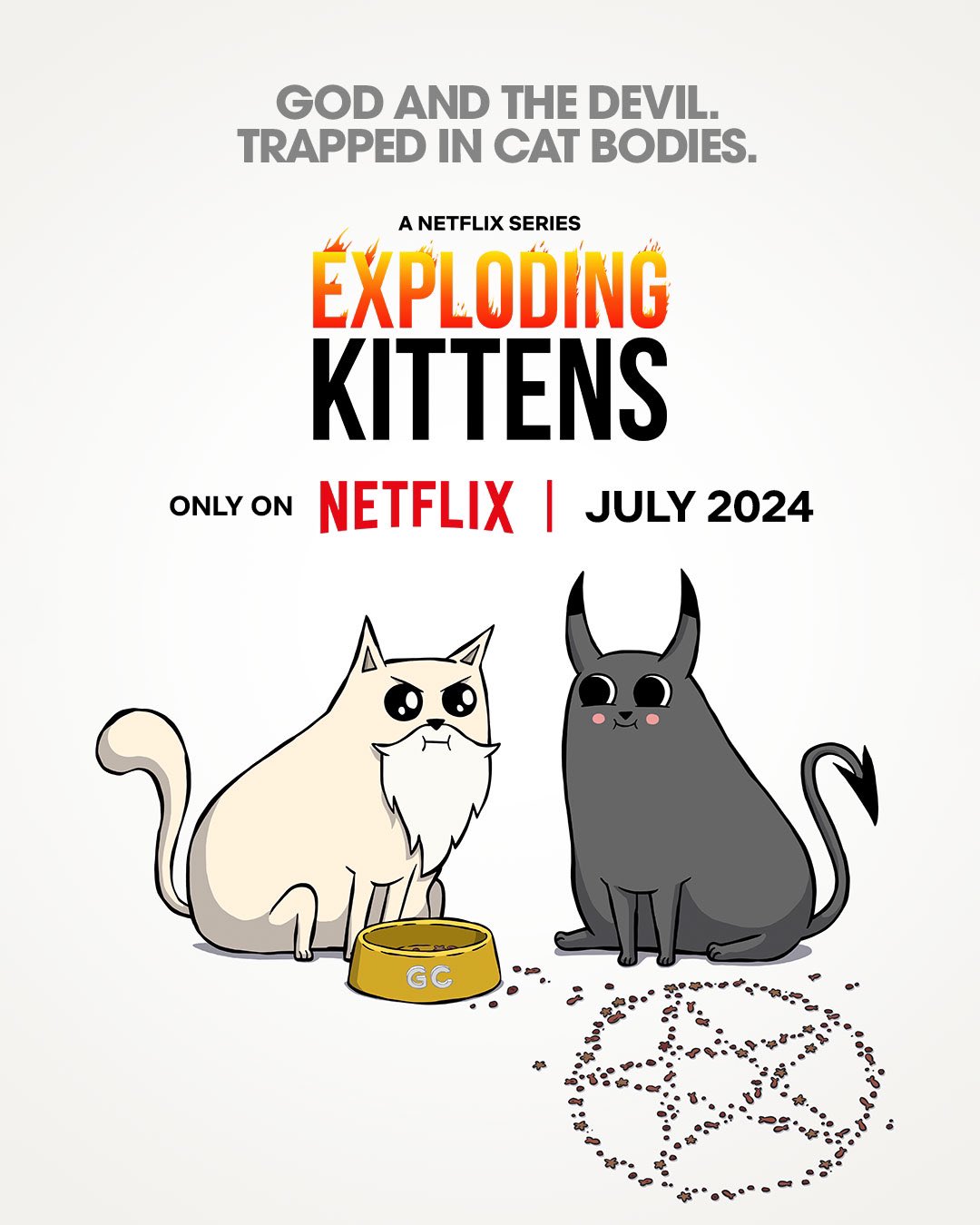 ดูซีรี่ย์ใหม่ Netflix Exploding Kittens (2024) เหมียวระเบิด EP.1-9 (จบ)