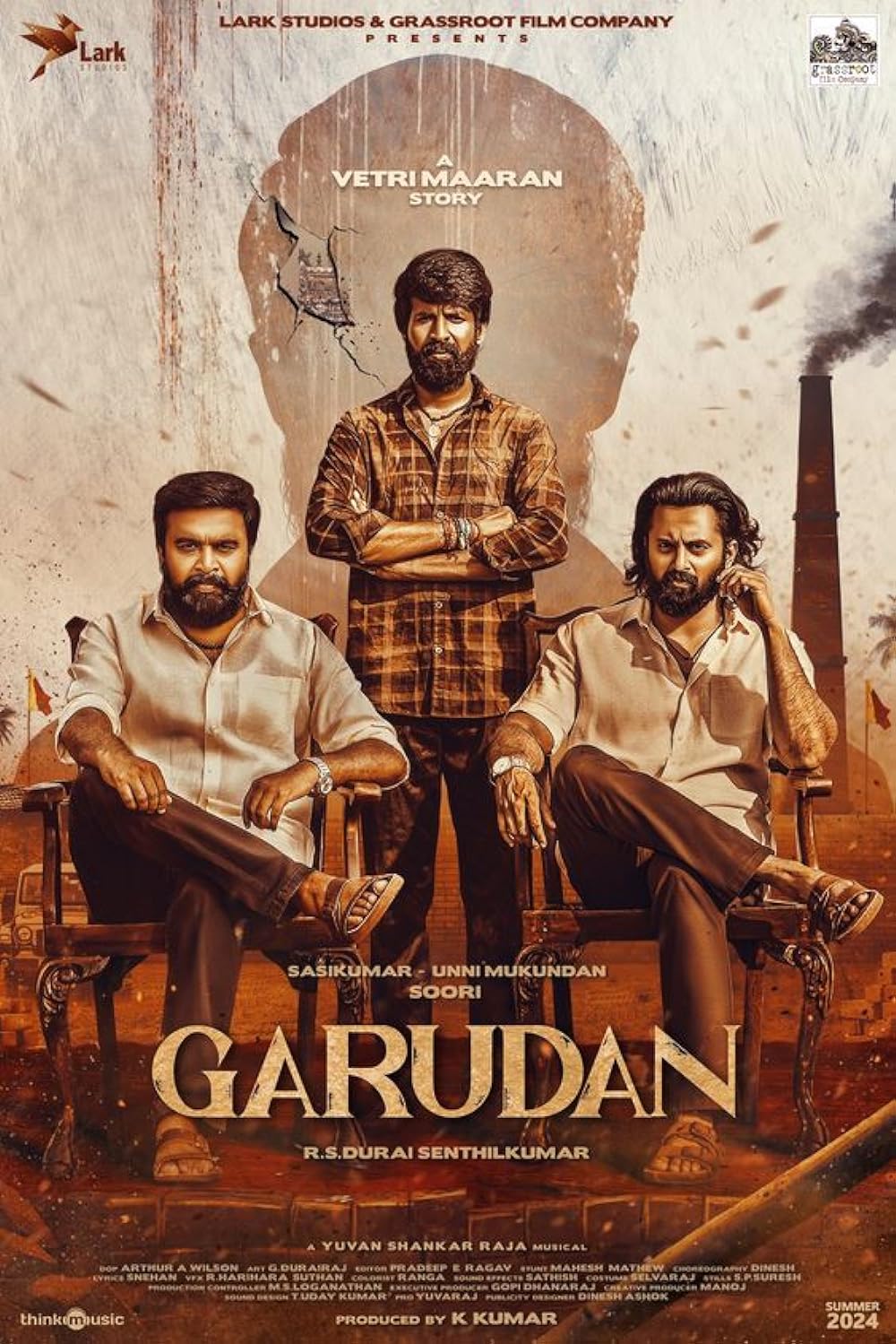 ดูหนังอินเดีย Garudan (2024) บรรยายไทย HD ดูหนังฟรี