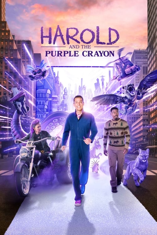 ดูหนังชนโรง Harold and the Purple Crayon (2024) แฮโรลด์กับสีเทียนมหัศจรรย์