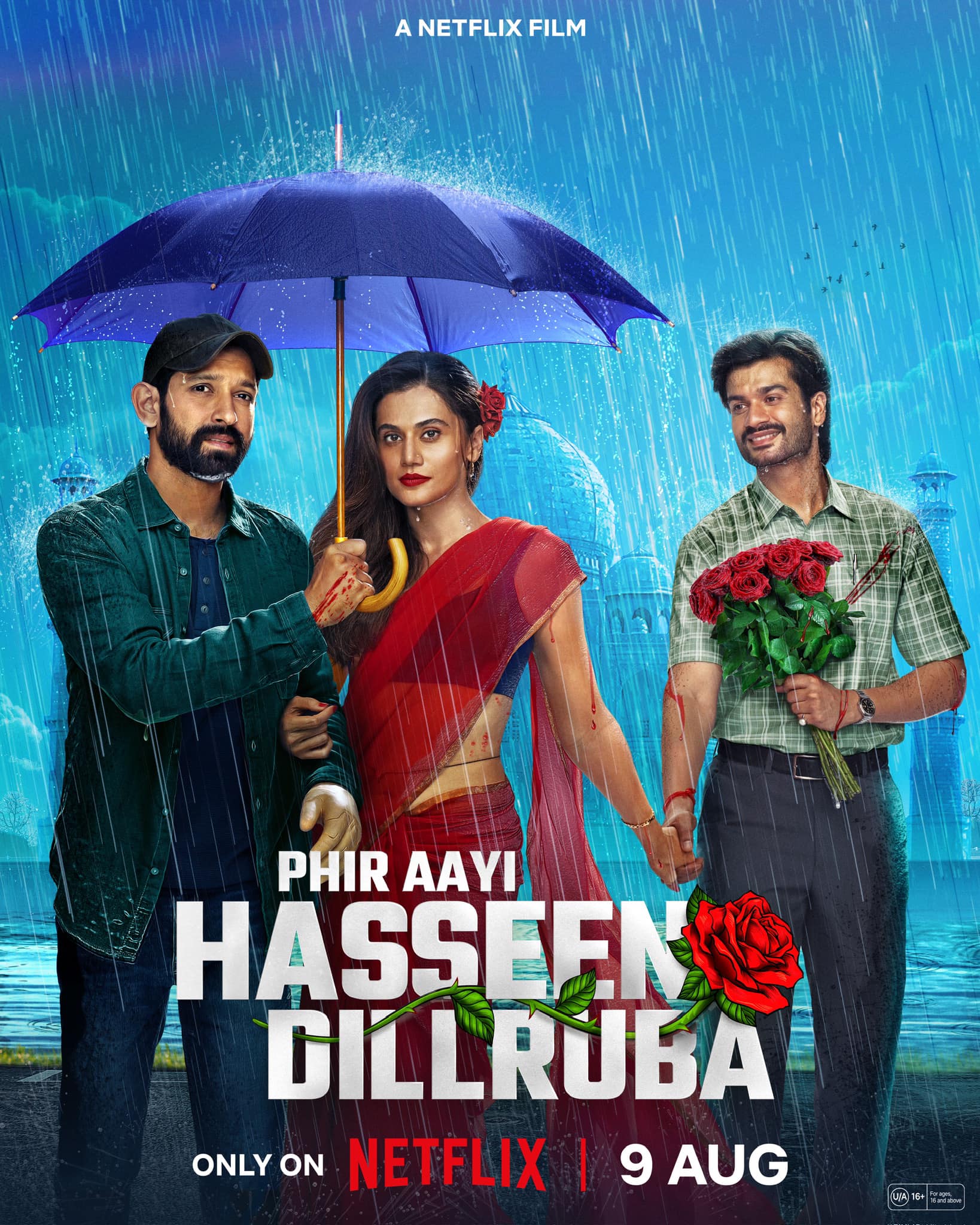 ดูหนังใหม่ Netflix Phir Aayi Hasseen Dillruba (2024) กุหลาบมรณะ 2 HD