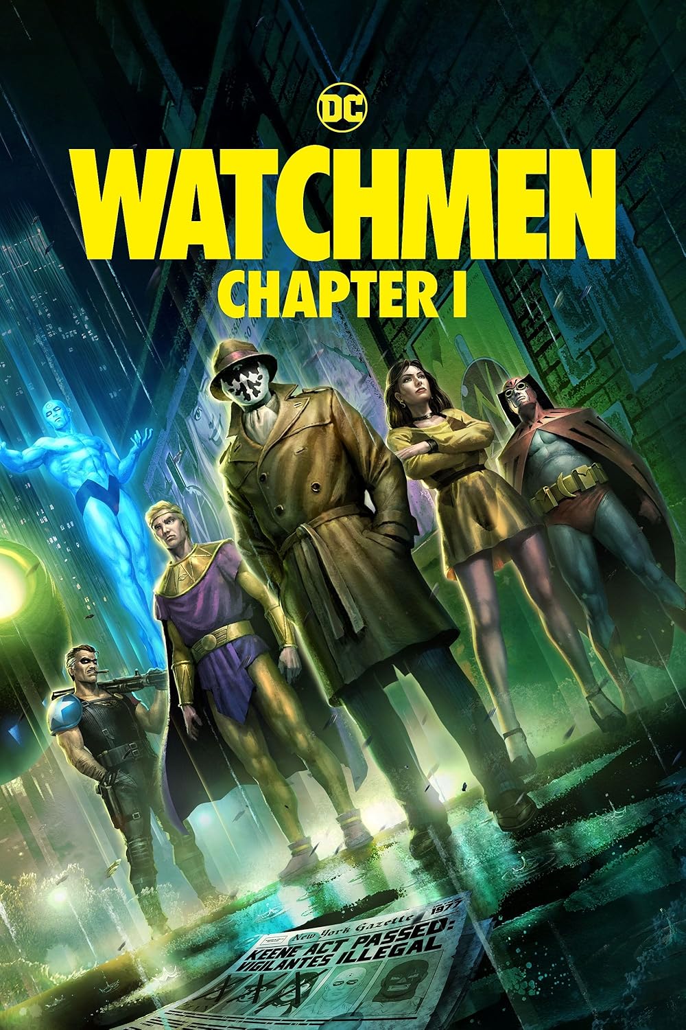 ดูแอนิเมชั่น Watchmen: Chapter I (2024) ซับไทย HD เต็มเรื่อง