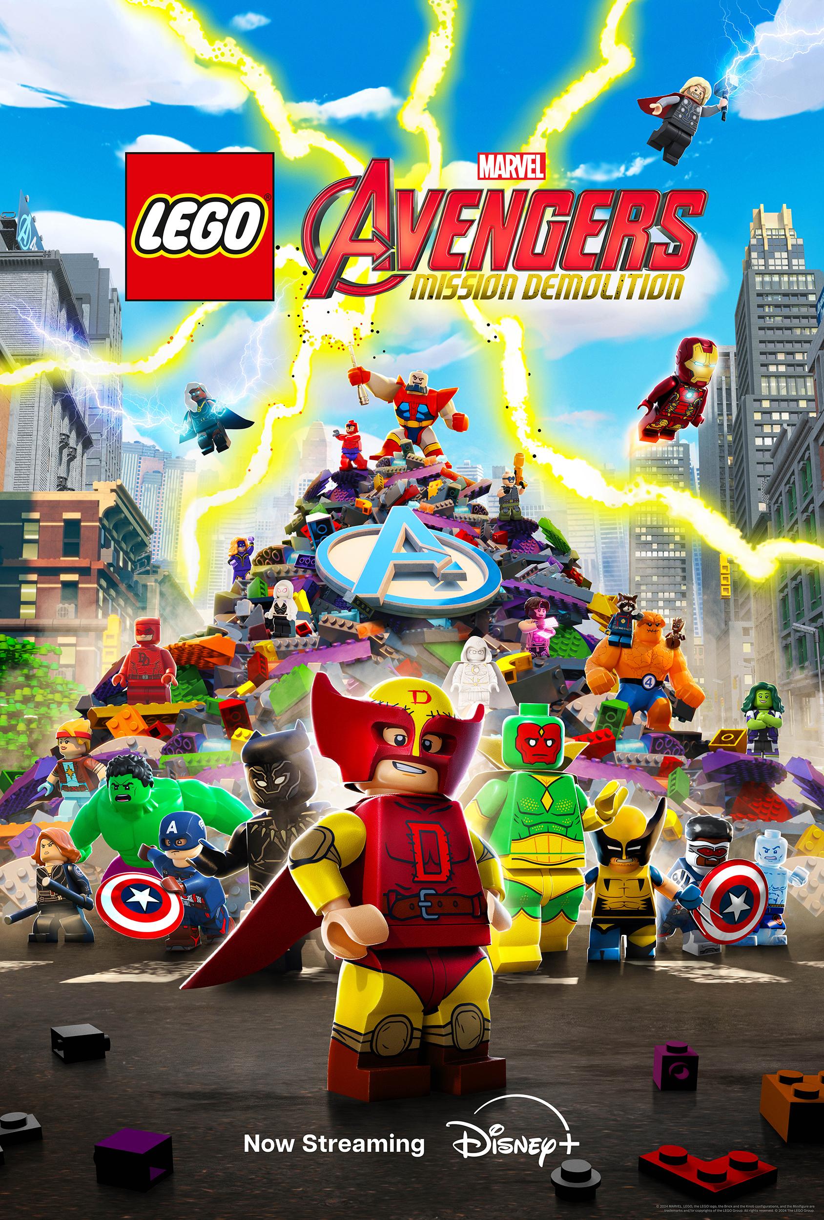 ดูหนังแอนิเมชั่น LEGO Marvel Avengers: Mission Demolition (2024) HD