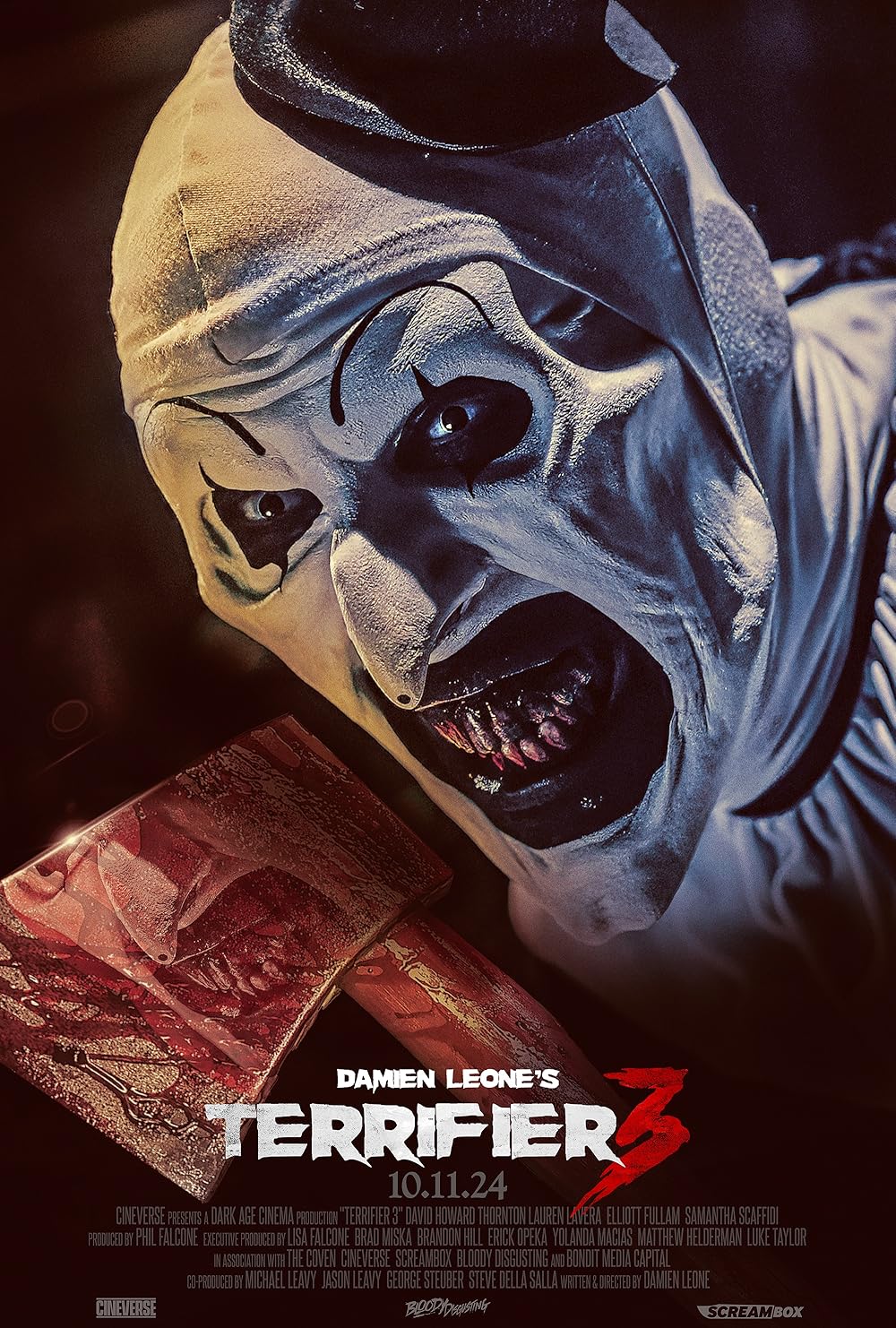 ดูหนังใหม่ Terrifier 3 (2024) เทอร์ริไฟเออร์ อิหนูกูจะฆ่ามึง 3 มาสเตอร์ HD