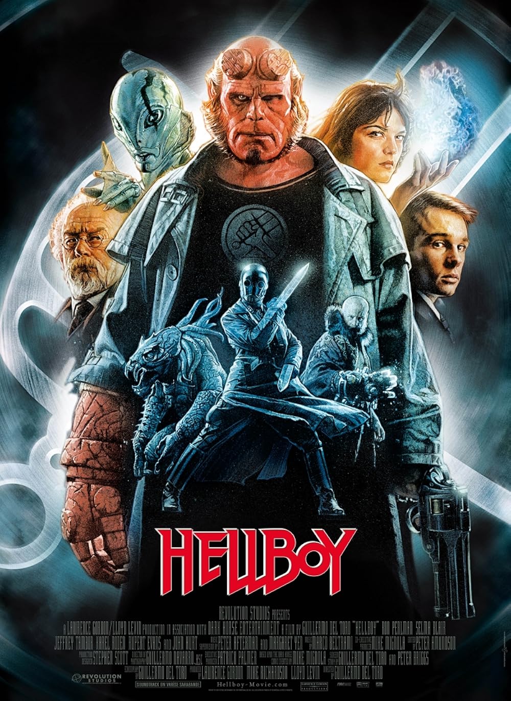 ดูหนังฟรี Hellboy (2004) เฮลล์บอย ฮีโร่พันธุ์นรก HD เต็มเรื่อง