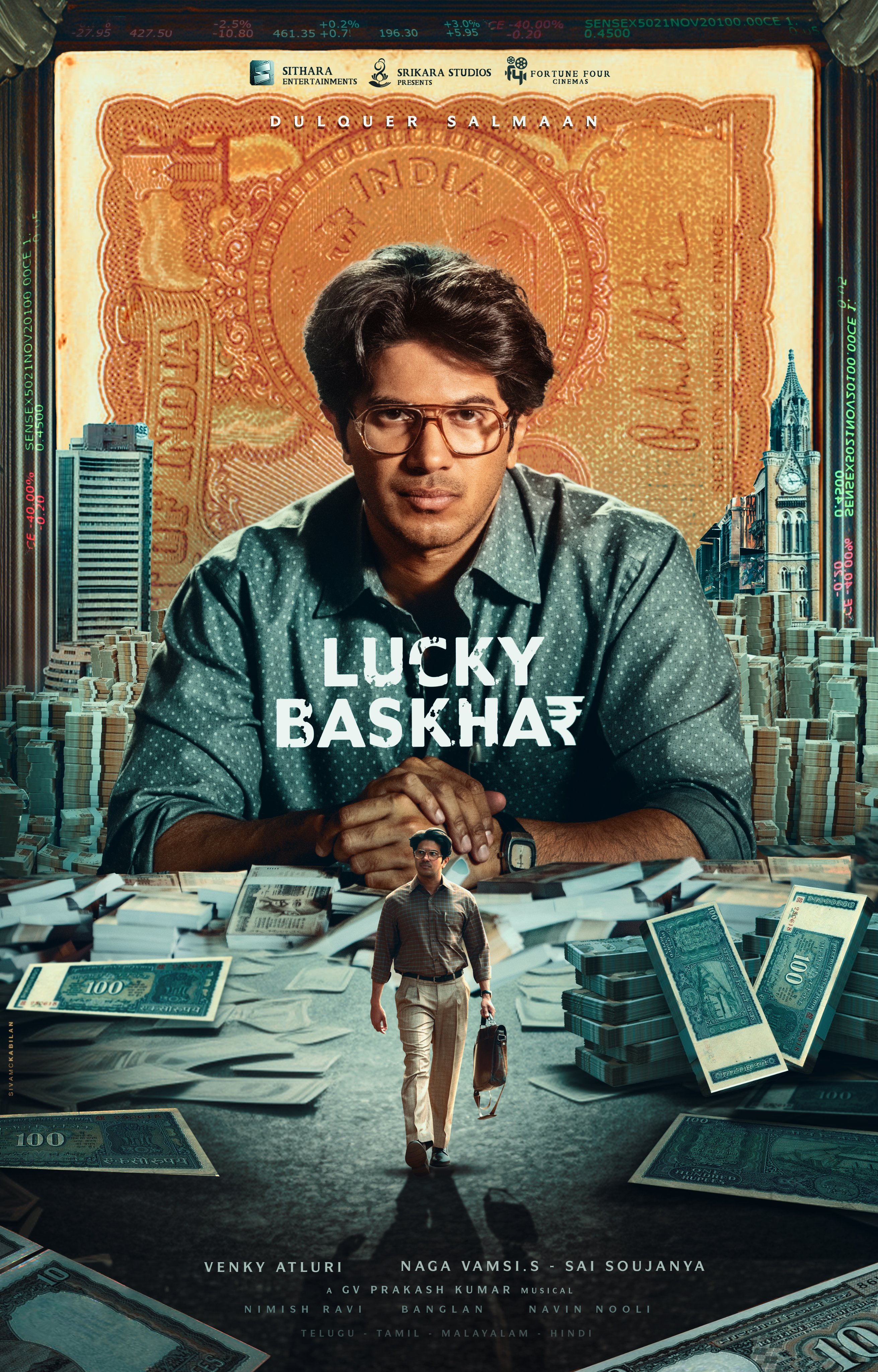 ดูหนัง Lucky Baskhar (2024) HD ดูหนังฟรี เต็มเรื่อง