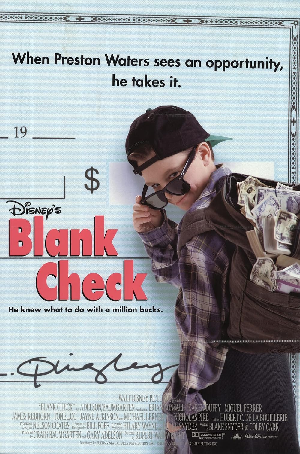 ดูหนังฝรั่ง Blank Check (1994) บรรยายไทย HD เต็มเรื่อง