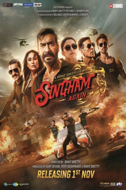 ดูหนัง Singham Again (2024) สิงห์คำ อะเกน HD เต็มเรื่อง